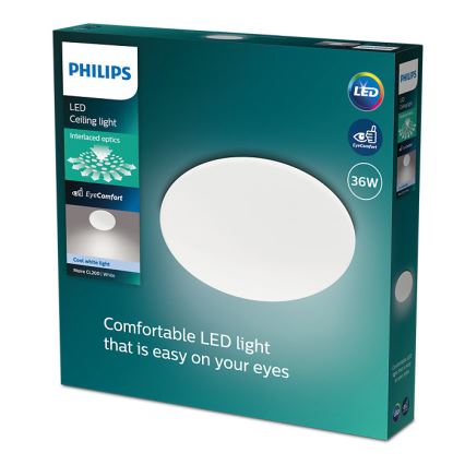 Philips - Plafón LED MOIRE LED/36W/230V 4000K