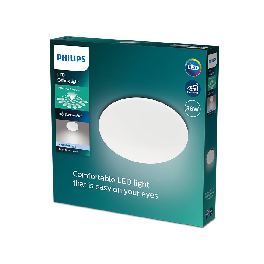 Philips - Plafón LED MOIRE LED/36W/230V 4000K