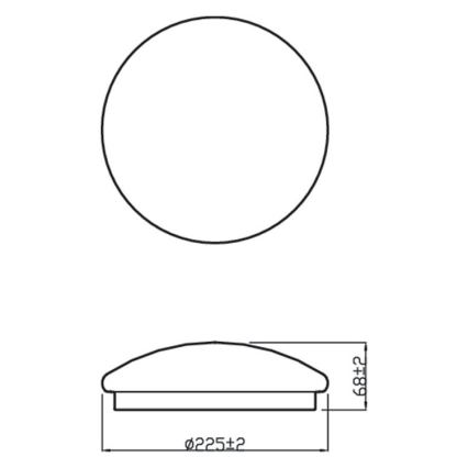 Philips - Plafón LED MOIRE LED/6W/230V