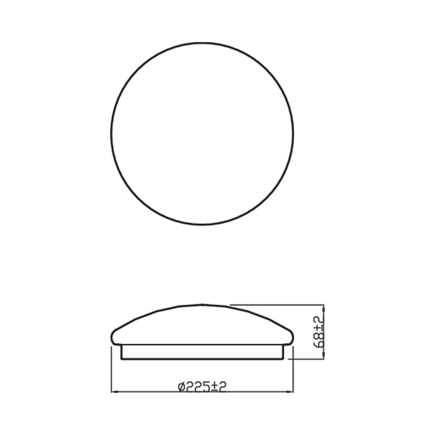 Philips - Plafón LED MOIRE LED/6W/230V