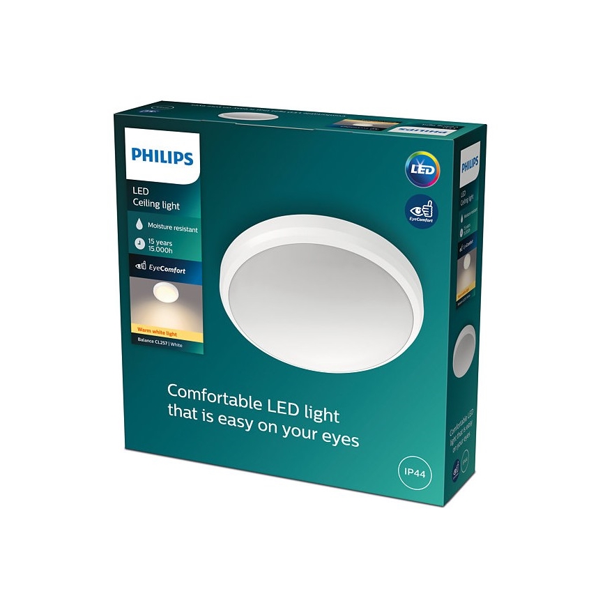 Philips - Plafón LED para el baño BALANCE LED/6W/230V IP44