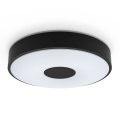 Philips - Plafón LED regulable COINER SCENE SWITCH LED/24W/230V 4000K negro