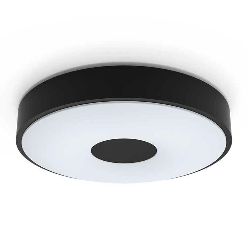 Philips - Plafón LED regulable COINER SCENE SWITCH LED/24W/230V 4000K negro