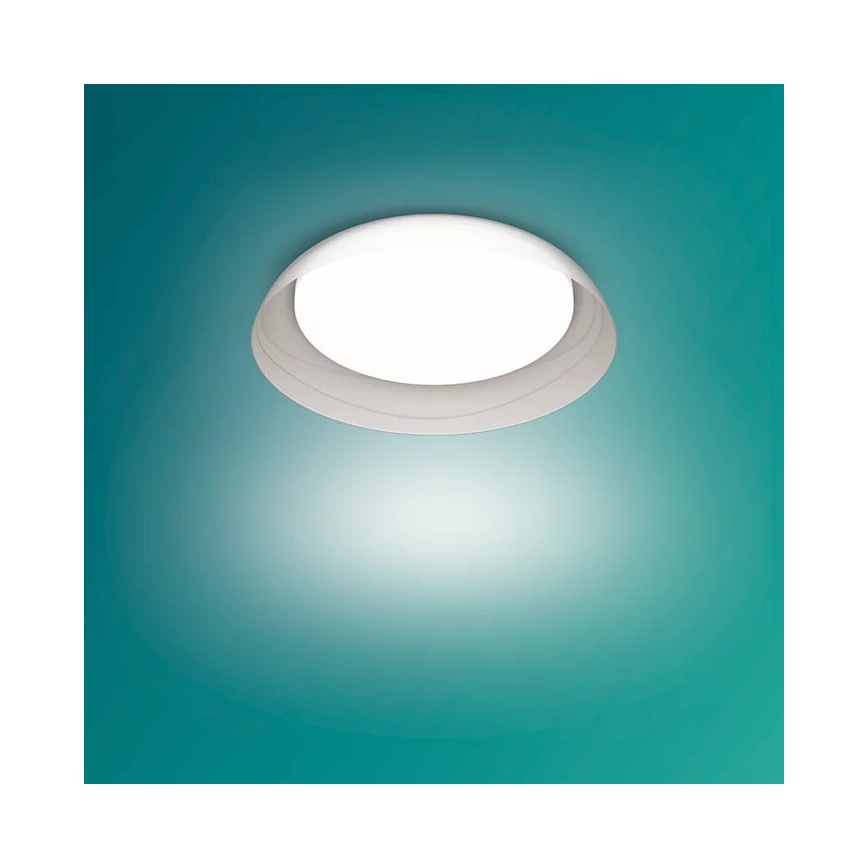 Philips - Plafón LED regulable FLETA SCENE SWITCH LED/10W/230V 4000K transparente