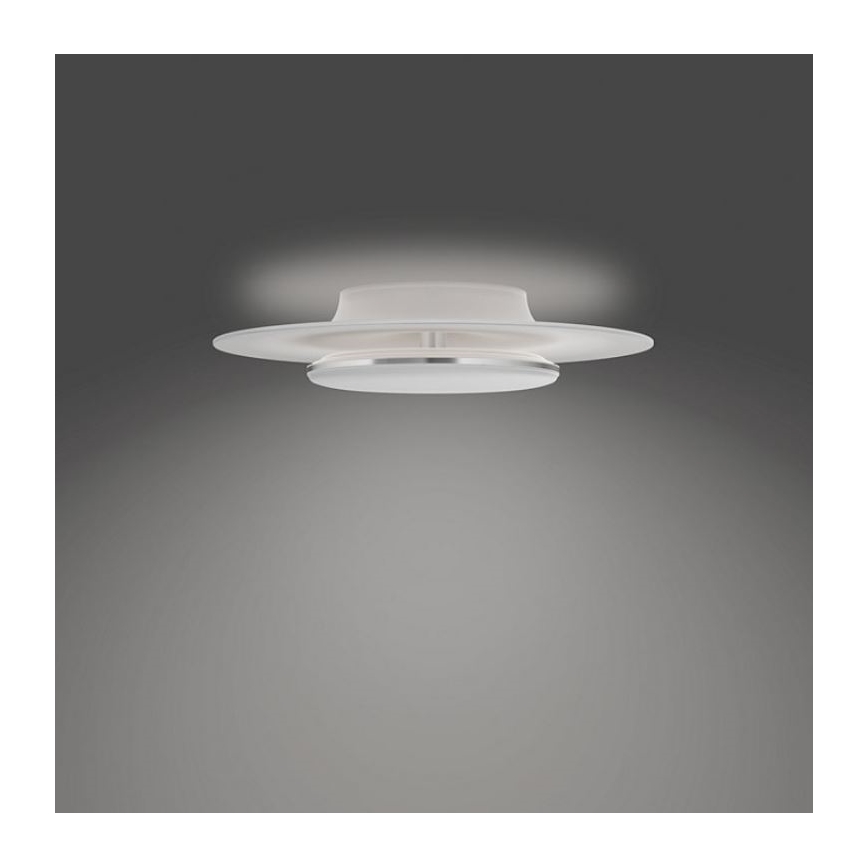 Philips- Plafón LED regulable SCENE SWITCH LED/30W/230V 4000K plata
