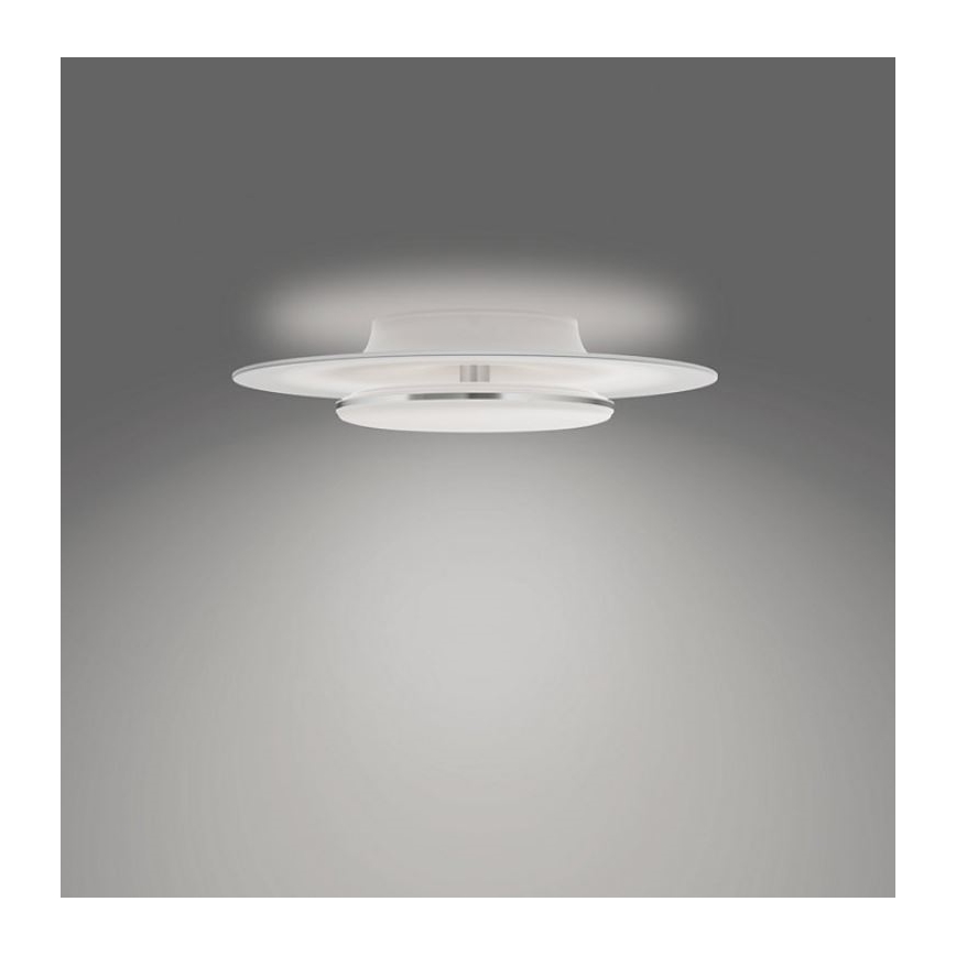 Philips- Plafón LED regulable SCENE SWITCH LED/30W/230V 4000K plata