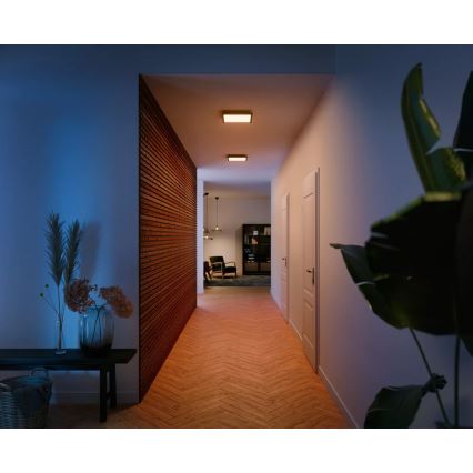 Philips - Plafón LED regulable Hue AURELLE LED/19W/230V + control remoto