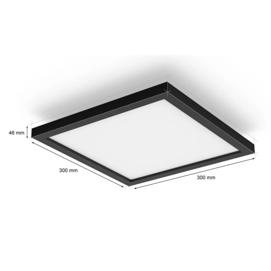 Philips - Plafón LED regulable Hue AURELLE LED/19W/230V + control remoto