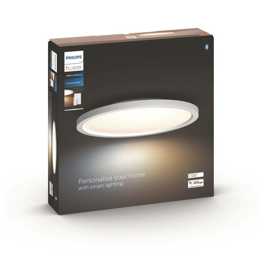 Philips - Plafón LED regulable Hue LED/19W/230V 2200-6500K + control remoto