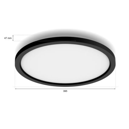 Philips - Plafón LED regulable Hue AURELLE LED/24,5W/230V + control remoto