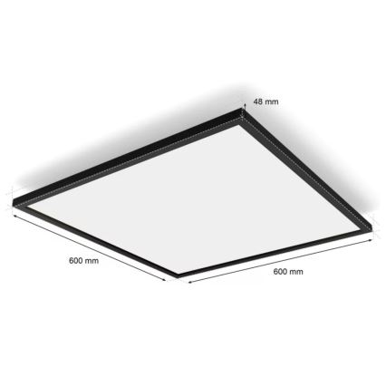 Philips - Plafón LED regulable Hue AURELLE LED/39W/230V + control remoto