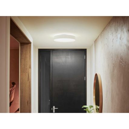 Philips - Plafón LED regulable Hue LED/19,2W/230V 2200-6500K d. 381 mm blanco + mando a distancia