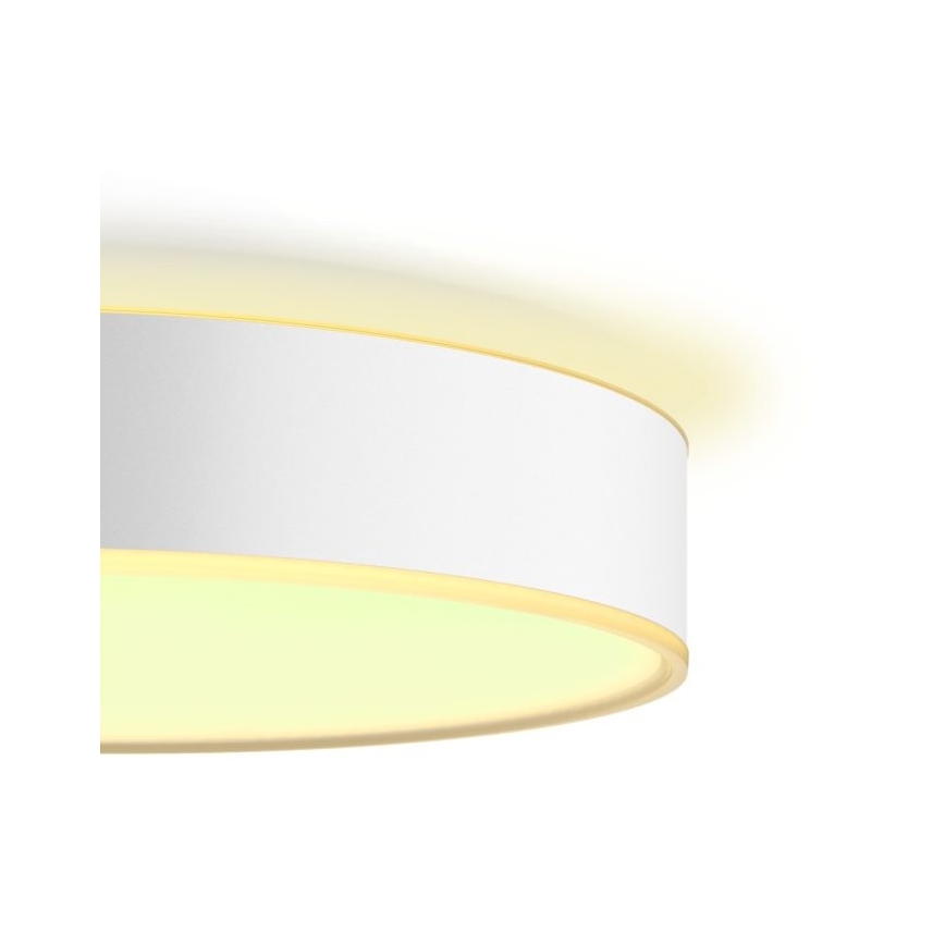 Philips - Plafón LED regulable Hue LED/19,2W/230V 2200-6500K d. 381 mm blanco + mando a distancia