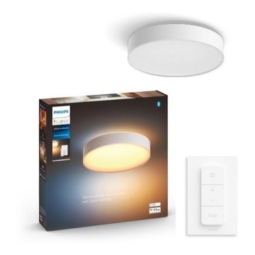 Philips - Plafón LED regulable Hue LED/19,2W/230V 2200-6500K d. 381 mm blanco + mando a distancia