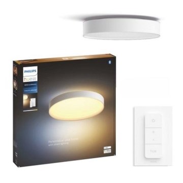 Philips - Plafón LED regulable Hue LED/48W/230V 2200-6500K d.551 mm blanco + mando a distancia