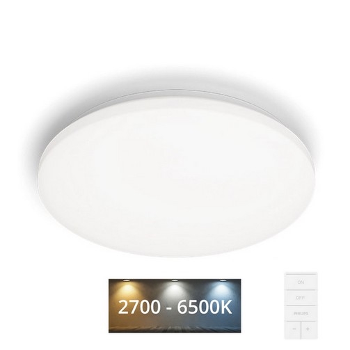 Philips - Plafón LED regulable LED/24W/230V 2700-6500K + control remoto