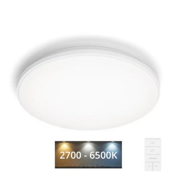 Philips - Plafón LED regulable LED/24W/230V 2700-6500K + control remoto