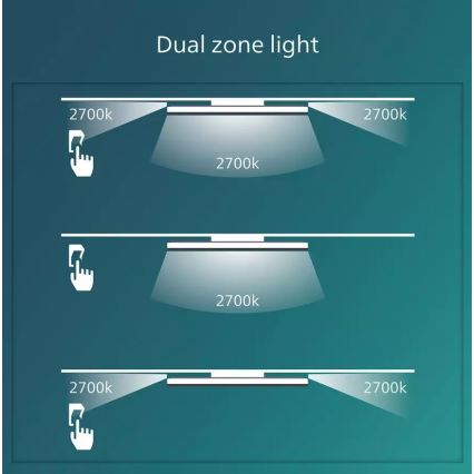 Philips - Plafón LED regulable SCENE SWITCH LED/18W/230V diá. 30 cm 2700K negro