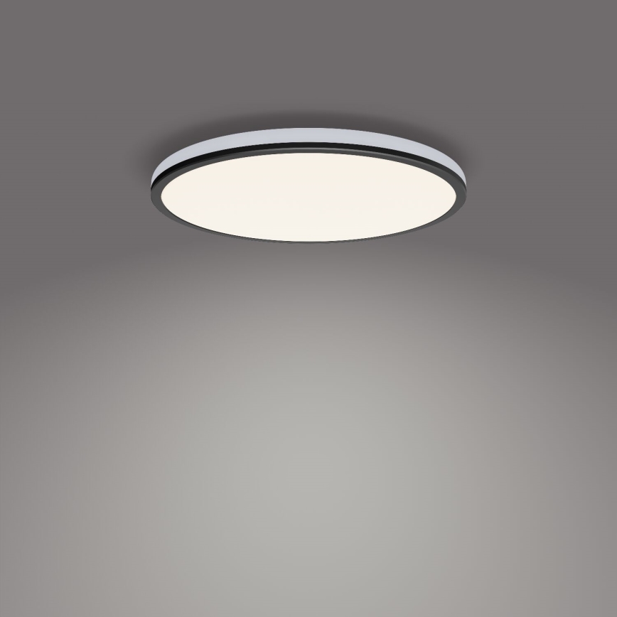 Philips - Plafón LED regulable SCENE SWITCH LED/18W/230V diá. 30 cm 4000K negro