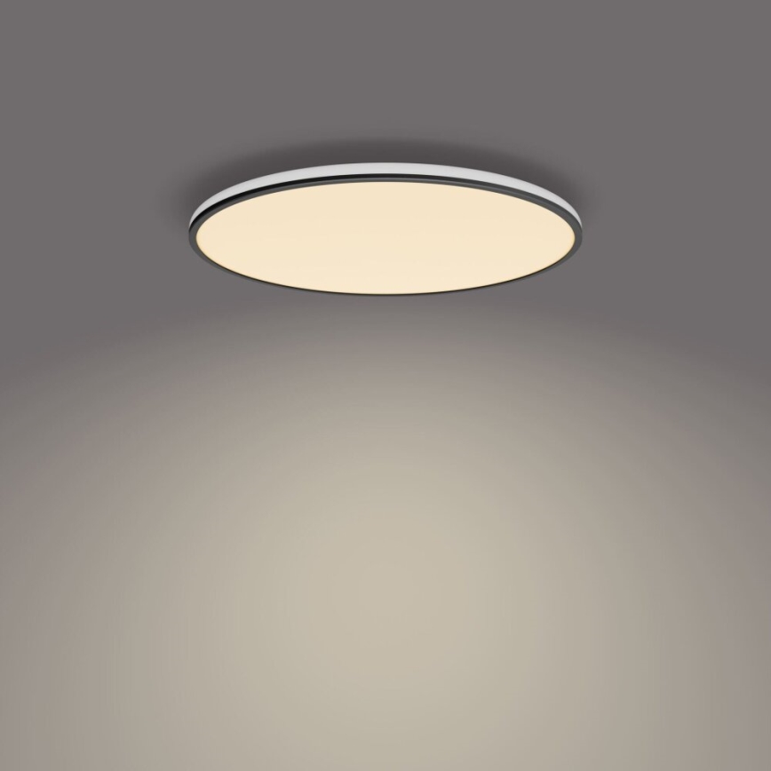 Philips - Plafón LED regulable SCENE SWITCH LED/36W/230V diá. 50 cm 2700K negro