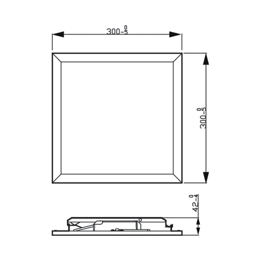 Philips - Plafón LED regulable SCENE SWITCH LED/12W/230V 2700K