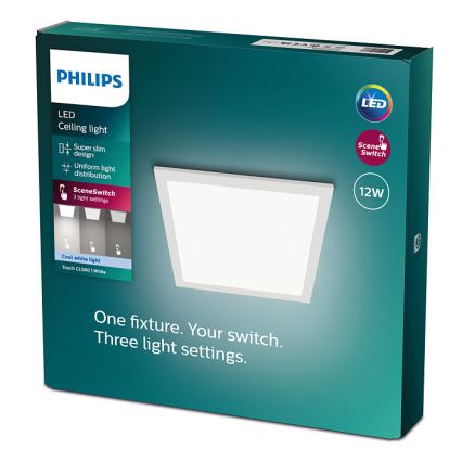 Philips - Plafón LED Regulable SCENE SWITCH LED/12W/230V 4000K