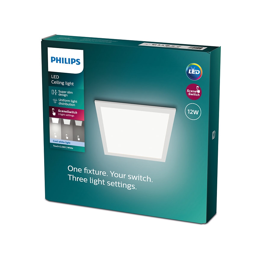 Philips - Plafón LED Regulable SCENE SWITCH LED/12W/230V 4000K