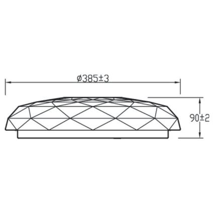 Philips - Plafón LED regulable LED/23W/230V 2700-6500K + CR