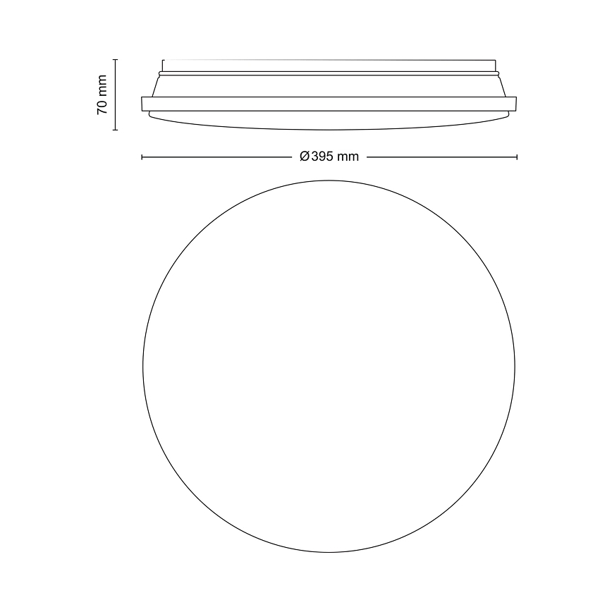 Philips - Plafón LED regulable LED/24W/230V 2700-6500K + control remoto