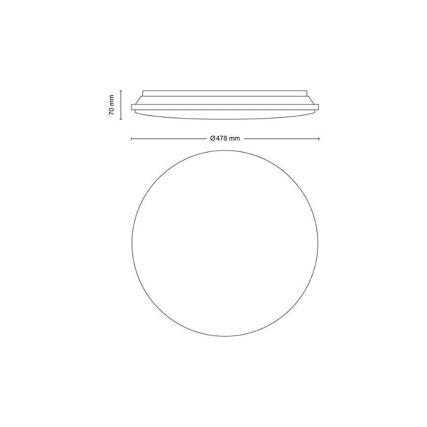 Philips - Plafón LED regulable LED/40W/230V 2700-6500K + control remoto