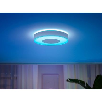 Philips - Plafón LED RGB regulable Hue INFUSE LED/52,5W/230V 2000-6500K 425 mm blanco