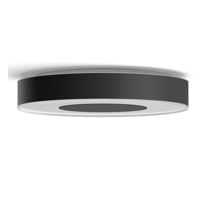 Philips - Plafón LED RGB regulable Hue INFUSE LED/52,5W/230V 2000-6500K 425 mm negro