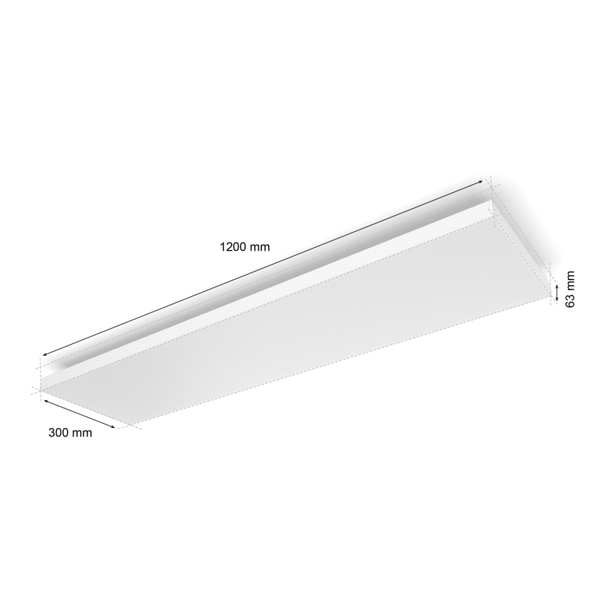 Philips - Plafón LED RGBW regulable Hue DATURA LED/67W/230V 2000-6500K
