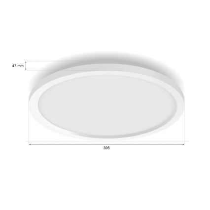 Philips - Plafón regulable RGBW Hue SURIMU LED/40W/230V