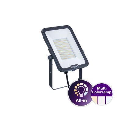 Philips - Proyector LED LEDINAIRE ALL-IN LED/70W/230V 3000/4000/6500K IP65 antracita