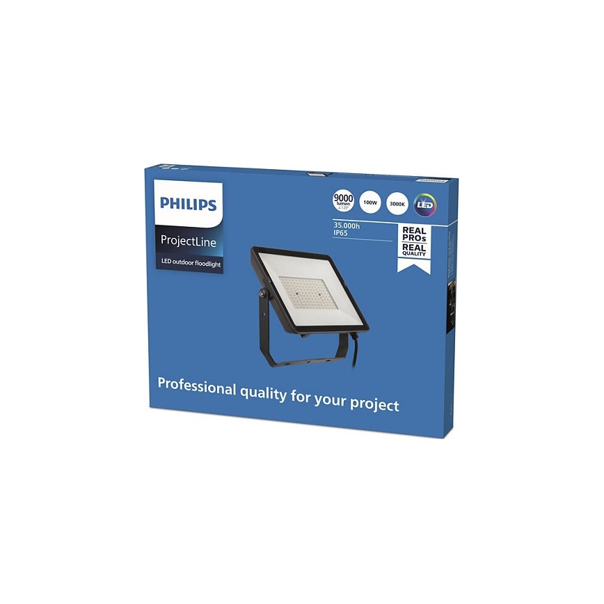 Philips - Proyector LED para exteriores PROJECTLINE LED/100W/230V IP65 3000K
