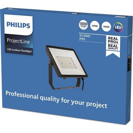 Philips - Proyector LED para exteriores PROJECTLINE LED/200W/230V IP65 3000K