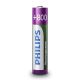 Philips R03B2A80/10 - 2 pz. Baterías recargables AAA MULTILIFE NiMH/1,2V/800 mAh