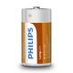 Philips R14L2B/10 - 2 pz. Batería de cloruro de zinc C LONGLIFE 1,5V