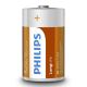 Philips R20L2B/10 - 2 pz. Batería de cloruro de zinc D LONGLIFE 1,5V
