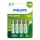 Philips R6B4B260/10 - 4 pz Pilas recargables AA NiMH/1,2V/2600 mAh