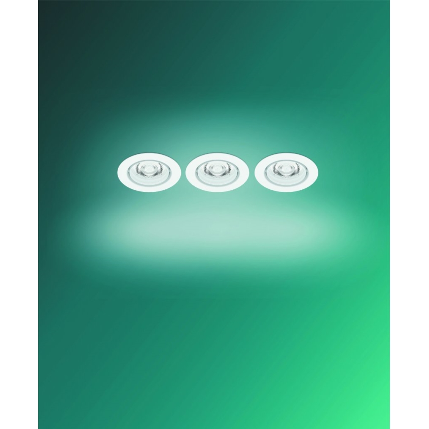 Philips -SADA 3xLED Lámpara de techo regulable IMPALA Warm Glow LED/6W/230V