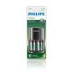 Philips SCB1450NB/12 - Cargador de baterías MULTILIFE 4xAAA 800 mAh 230V
