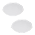 Philips - SET 2x Lámpara empotrable LED MESON LED/23,5W/230V 4000K