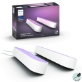 Philips - SET 2x Lámparas de mesa LED regulable Hue LED/6W/230V blanca