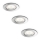 Philips - SET 3x Iluminación LED para el baño 3xLED/4,5W IP65