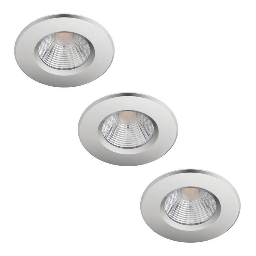Philips - SET 3x Lámpara de baño LED regulable DIVE 1xLED/5,5W/230V IP65