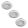 Philips - SET 3x Lámpara de baño LED regulable DIVE 1xLED/5,5W/230V IP65