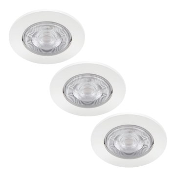 Philips - SET 3x Lámpara empotrable LED TARAGON LED/4,5W/230V 2700K