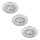 Philips - SET 3x LED Lámpara de baño regulable DIVE LED/5W/230V IP65